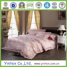 100% Coton / Jacquard / Satin Stripe Hôtel / Home Bedding Set